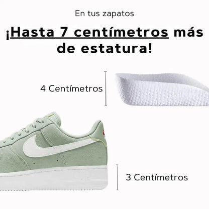 HighPads® Hasta 7.5 cm más alto en cualquier zapato sin que nadie se de cuenta